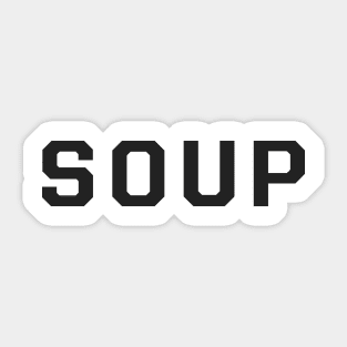 Soup Sticker